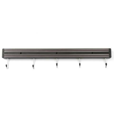 Listwa magnetyczna na noże z haczykami dł. 450 mm - Hendi 820308 Listwa magnetyczna na noże z haczykami dł. 450 mm - Hendi 820308