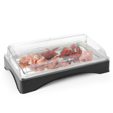 Taca z wkładem chłodzącym GN1/1 i pokrywą RollTop - Hendi 424186 Taca z wkładem chłodzącym GN1/1 i pokrywą RollTop - Hendi 424186