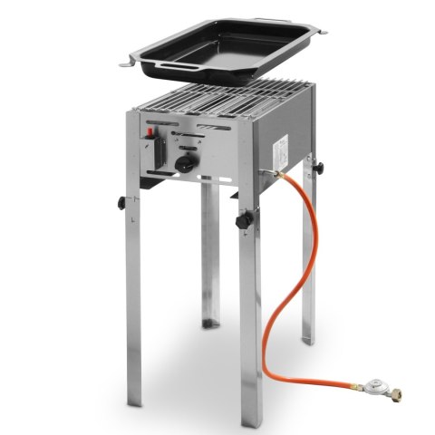 Grill gazowy z patelnią Grill Master Mini 290x480mm 5.8kW- Hendi 154700 Grill gazowy z patelnią Grill Master Mini 290x480mm 5.8kW- Hendi 154700