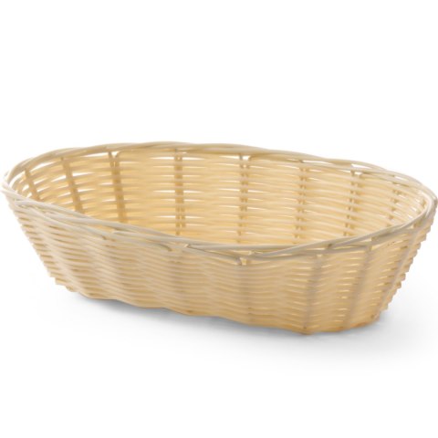 Koszyk na pieczywo z polirattanu owalny 225x130x55mm - Hendi 426500 Koszyk na pieczywo z polirattanu owalny 225x130x55mm - Hendi 426500