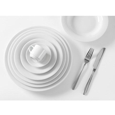 Talerz płytki OPTIMA biała porcelana śr. 270mm zestaw 12szt. - Hendi 770887 Talerz płytki OPTIMA biała porcelana śr. 270mm zestaw 12szt. - Hendi 770887