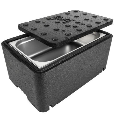 Termobox pudełko termos pojemnik termiczny z pokrywką do żywności leków 600x400x296mm GN1/1 48L Arpack Termobox pudełko termos pojemnik termiczny z pokrywką do żywności leków 600x400x296mm GN1/1 48L Arpack