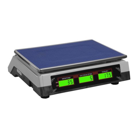 Waga sklepowa handlowa cenowa biała 35kg / g Waga sklepowa handlowa cenowa biała 35kg / g