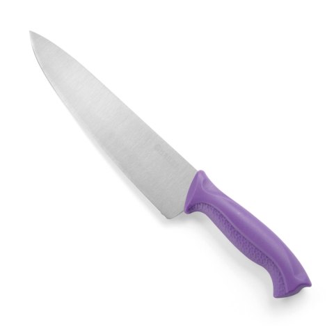 Nóż kuchenny szefa kuchni HACCP dla alergików 385mm - fioletowy - HENDI 842775 Nóż kuchenny szefa kuchni HACCP dla alergików 385mm - fioletowy - HENDI 842775