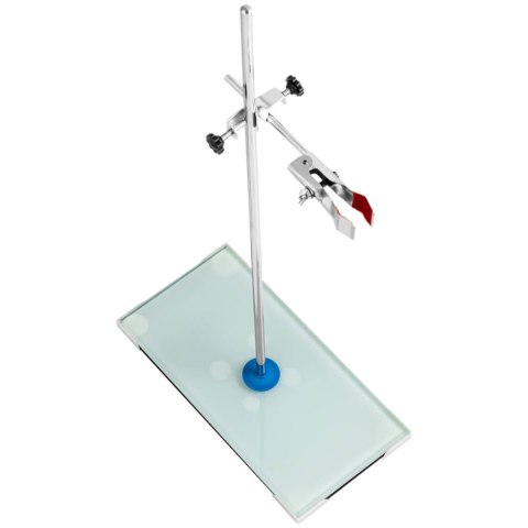 Statyw stojak laboratoryjny z wyposażeniem 63 cm 1 uchwyt Statyw stojak laboratoryjny z wyposażeniem 63 cm 1 uchwyt