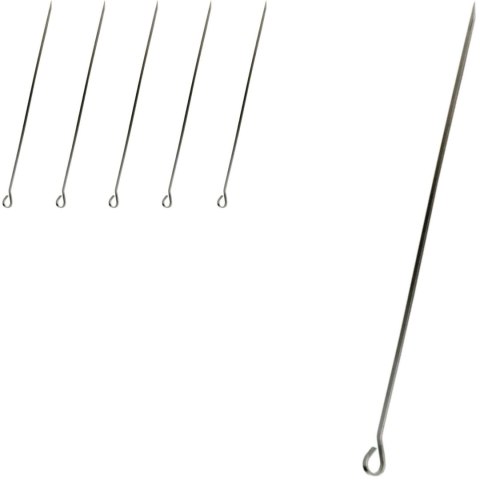 Szpilki szpatuły do szaszłyków stalowe 35cm ZESTAW 6szt. Szpilki szpatuły do szaszłyków stalowe 35cm ZESTAW 6szt.