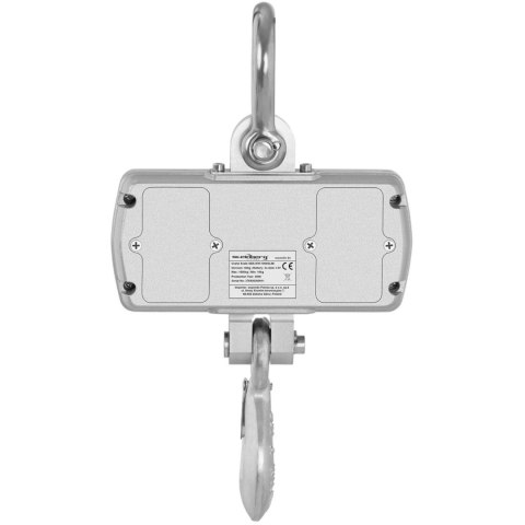 Waga hakowa wisząca magazynowa z pilotem duży wyświetlacz LCD do 1T 1000 / 0.5 kg Waga hakowa wisząca magazynowa z pilotem duży wyświetlacz LCD do 1T 1000 / 0.5 kg