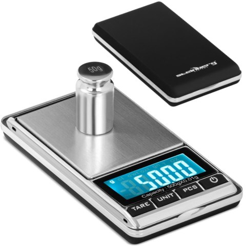 Waga precyzyjna jubilerska kieszonkowa zliczanie sztuk LCD 500 g / 0.01 g Waga precyzyjna jubilerska kieszonkowa zliczanie sztuk LCD 500 g / 0.01 g