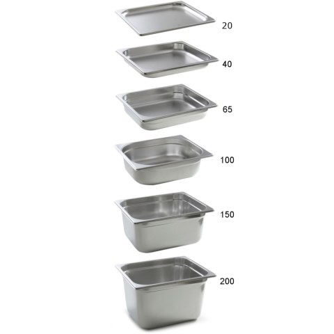Pojemnik gastronomiczny do pieców GN 1/2 wys. 40 mm - Hendi 816073 Pojemnik gastronomiczny do pieców GN 1/2 wys. 40 mm - Hendi 816073
