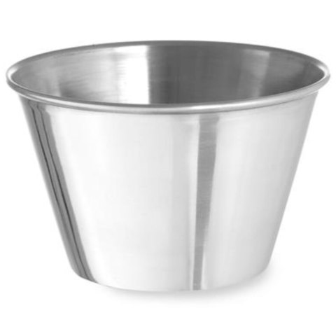 Miseczka ramekin naczynie do sosów dipów ze stali nierdzewnej śr. 93 mm 12 szt. 230 ml - Hendi 400050 Miseczka ramekin naczynie do sosów dipów ze stali nierdzewnej śr. 93 mm 12 szt. 230 ml - Hendi 400050