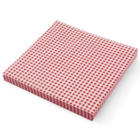 Papier pergaminowy do przekąsek frytek nadruk KRATKA 500 szt. 306x305 mm - Hendi 678176 Papier pergaminowy do przekąsek frytek nadruk KRATKA 500 szt. 306x305 mm - Hendi 678176