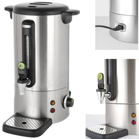 Warnik podgrzewacz do kawy z niekapiącym kranem stalowy Concept Line 10 l - Hendi 211410 Warnik podgrzewacz do kawy z niekapiącym kranem stalowy Concept Line 10 l - Hendi 211410
