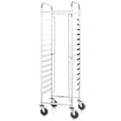 Wózek transportowy do przewozu blach gastronomicznych 15x 600x400 mm Kitchen Line - Hendi 813287 Wózek transportowy do przewozu blach gastronomicznych 15x 600x400 mm Kitchen Line - Hendi 813287