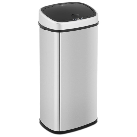 Kosz na śmieci automatyczny bezdotykowy prostokątny z czujnikiem ruchu 30 cm 68 l Kosz na śmieci automatyczny bezdotykowy prostokątny z czujnikiem ruchu 30 cm 68 l