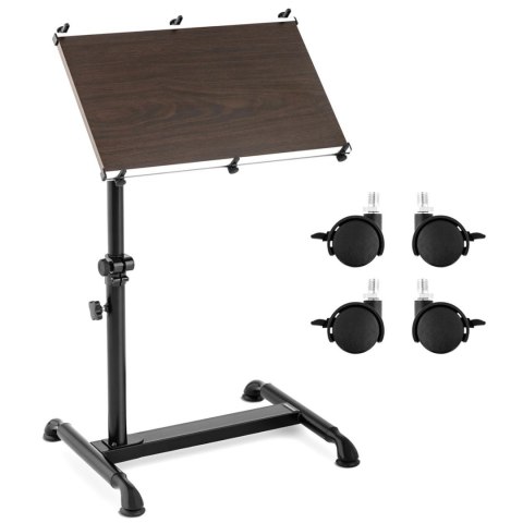 Stolik stojak pod laptopa składany mobilny na kółkach regulowana wys. 55-80 cm maks. 5 kg Stolik stojak pod laptopa składany mobilny na kółkach regulowana wys. 55-80 cm maks. 5 kg