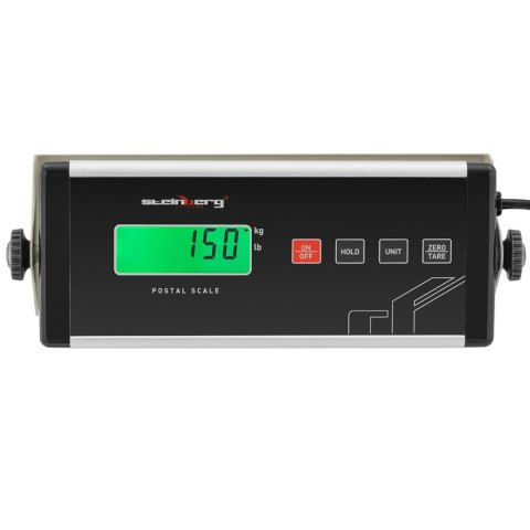 Waga pocztowa platformowa do paczek listów z zewnętrznym LCD 31.5 x 32.5 150 kg/ 0.05 kg Waga pocztowa platformowa do paczek listów z zewnętrznym LCD 31.5 x 32.5 150 kg/ 0.05 kg