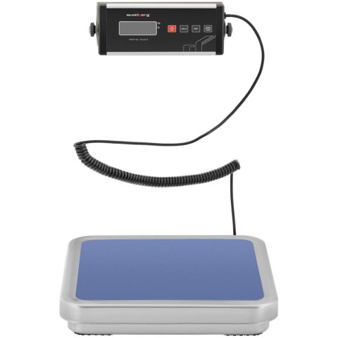 Waga pocztowa platformowa do paczek listów z zewnętrznym LCD 31.5 x 32.5 150 kg/ 0.05 kg Waga pocztowa platformowa do paczek listów z zewnętrznym LCD 31.5 x 32.5 150 kg/ 0.05 kg