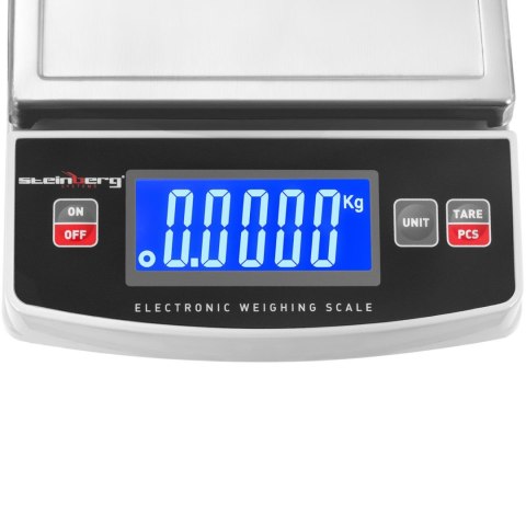Waga stołowa kuchenna z funkcją zliczania sztuk LCD 5000 / 1 g Waga stołowa kuchenna z funkcją zliczania sztuk LCD 5000 / 1 g