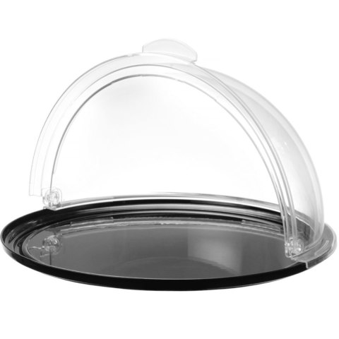 Taca ekspozycyjna bufetowa okrągła z pokrywą rolltop śr. 215 mm - Hendi 203552 Taca ekspozycyjna bufetowa okrągła z pokrywą rolltop śr. 215 mm - Hendi 203552