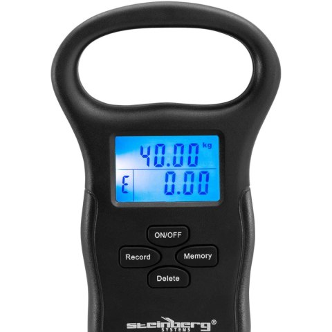 Waga hakowa wisząca bagażowa wędkarska z uchwytem do 40 kg / 10 g Waga hakowa wisząca bagażowa wędkarska z uchwytem do 40 kg / 10 g