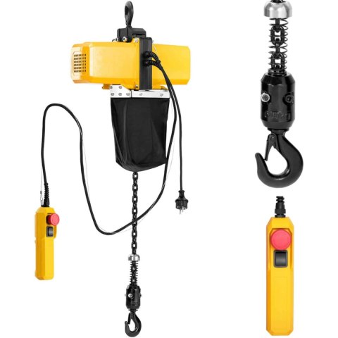 Wciągarka wyciągarka łańcuchowa elektryczna warsztatowa 500 kg 3 m Wciągarka wyciągarka łańcuchowa elektryczna warsztatowa 500 kg 3 m