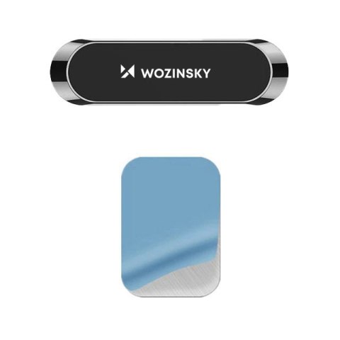 Uchwyt magnetyczny na telefon na deskę rozdzielczą przyklejany czarny Uchwyt magnetyczny na telefon na deskę rozdzielczą przyklejany czarny