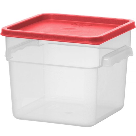 Pojemnik spożywczy do przechowywania żywności z podziałką 5.7 l 235 x 235 x 180 mm - Hendi 870921 Pojemnik spożywczy do przechowywania żywności z podziałką 5.7 l 235 x 235 x 180 mm - Hendi 870921