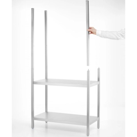 Regał magazynowy metalowy 5 półek 900 x 450 x 1800 mm - Hendi 813041 Regał magazynowy metalowy 5 półek 900 x 450 x 1800 mm - Hendi 813041
