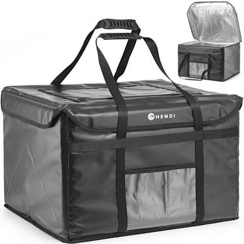Torba termiczna dostawcza do transportu żywności na 12 lunchboxów 55 x 46 x 36 cm - Hendi 709795 Torba termiczna dostawcza do transportu żywności na 12 lunchboxów 55 x 46 x 36 cm - Hendi 709795