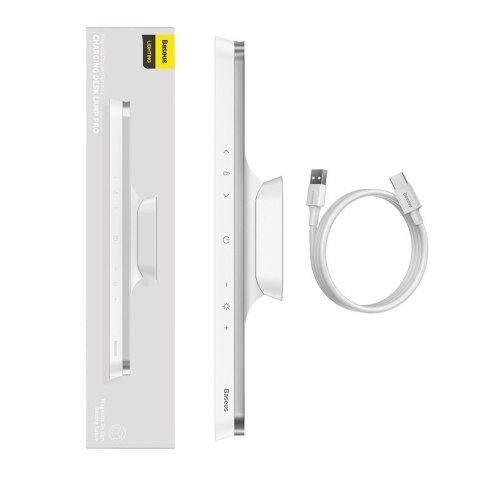 Magnetyczna lampka nocna LED lampa pod szafkę do domu kuchni pokoju biały Magnetyczna lampka nocna LED lampa pod szafkę do domu kuchni pokoju biały