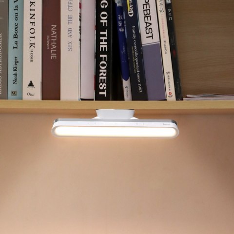 Magnetyczna lampka nocna LED lampa pod szafkę do domu kuchni pokoju biały Magnetyczna lampka nocna LED lampa pod szafkę do domu kuchni pokoju biały