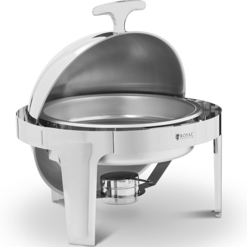 Podgrzewacz do potraw stołowy okrągły na pastę z pokrywą rolltop 5.8 l Podgrzewacz do potraw stołowy okrągły na pastę z pokrywą rolltop 5.8 l