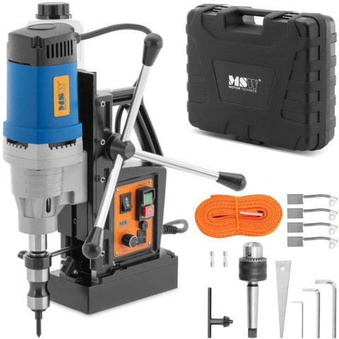 Wiertarka magnetyczna z laserem uchwytem Weldon 19 mm 475 obr./min 1300 W Wiertarka magnetyczna z laserem uchwytem Weldon 19 mm 475 obr./min 1300 W