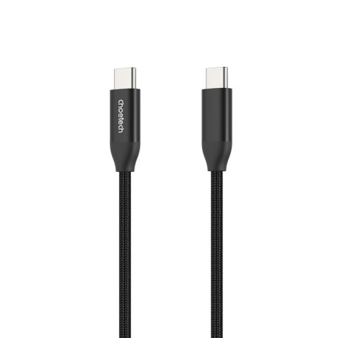 Kabel przewód do ładowania i transmisji danych USB-C 2m - czarny Kabel przewód do ładowania i transmisji danych USB-C 2m - czarny