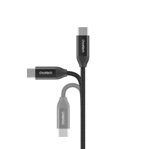 Kabel przewód do ładowania i transmisji danych USB-C 2m - czarny Kabel przewód do ładowania i transmisji danych USB-C 2m - czarny
