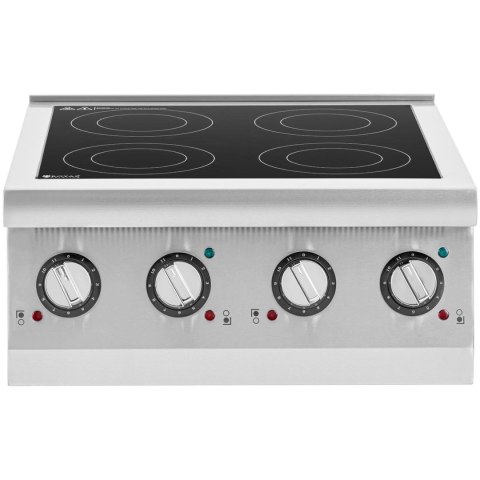 Kuchnia indukcyjna 4 palnikowa nastawna 6000 W Kuchnia indukcyjna 4 palnikowa nastawna 6000 W