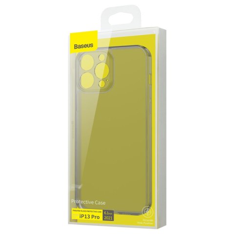 Etui pokrowiec do iPhone 13 Pro sztywna obudowa z żelową ramką czarny Etui pokrowiec do iPhone 13 Pro sztywna obudowa z żelową ramką czarny