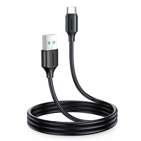 Kabel do ładowania i transmisji danych USB - USB Typ C 3A 1m czarny Kabel do ładowania i transmisji danych USB - USB Typ C 3A 1m czarny