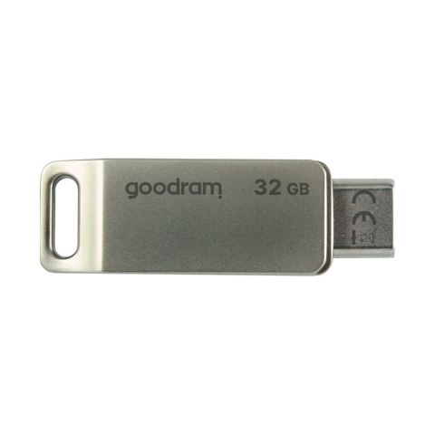 Pendrive 32GB dwa złącza USB 3.2 + USB-C OTG ODA3 srebrny Pendrive 32GB dwa złącza USB 3.2 + USB-C OTG ODA3 srebrny