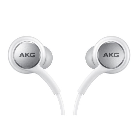 Przewodowe słuchawki dokanałowe AKG złącze USB-C biały Przewodowe słuchawki dokanałowe AKG złącze USB-C biały