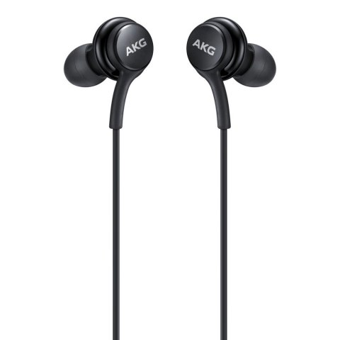 Przewodowe słuchawki dokanałowe AKG złącze USB-C czarny Przewodowe słuchawki dokanałowe AKG złącze USB-C czarny