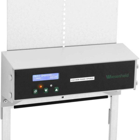 Automatyczna klapa drzwi do kurnika z czujnikiem światła 6 V LCD Automatyczna klapa drzwi do kurnika z czujnikiem światła 6 V LCD