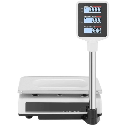 Waga kontrolna stołowa sklepowa magazynowa LCD 6 kg / 1 g Waga kontrolna stołowa sklepowa magazynowa LCD 6 kg / 1 g