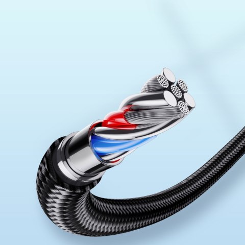 Kabel przewód do iPhone USB-C - Lightning A10 Series 20W 1.2m czarny Kabel przewód do iPhone USB-C - Lightning A10 Series 20W 1.2m czarny