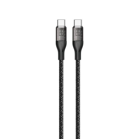 Przewód kabel do szybkiego ładowania USB-C 120W 1m szary Przewód kabel do szybkiego ładowania USB-C 120W 1m szary