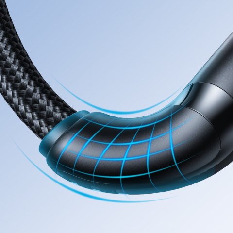 Wytrzymały kabel do iPhone Surpass Series USB-C - Lightning 20W 0.25m czarny