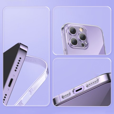 Etui do iPhone 14 Pro Max cienki pokrowiec + szkło hartowane na ekran ZESTAW Etui do iPhone 14 Pro Max cienki pokrowiec + szkło hartowane na ekran ZESTAW