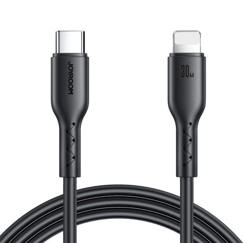 Kabel przewód do iPhone Flash-Charge Series USB-C - Lightning 30W 1m czarny Kabel przewód do iPhone Flash-Charge Series USB-C - Lightning 30W 1m czarny