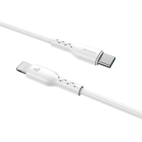Kabel przewód do iPhone Flash-Charge Series USB-C - Lightning 30W 1m czarny Kabel przewód do iPhone Flash-Charge Series USB-C - Lightning 30W 1m czarny