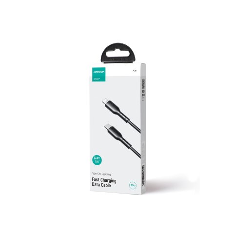 Kabel przewód do iPhone Flash-Charge Series USB-C - Lightning 30W 1m czarny Kabel przewód do iPhone Flash-Charge Series USB-C - Lightning 30W 1m czarny